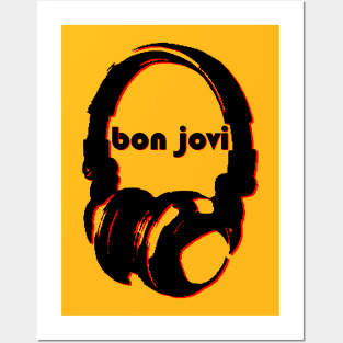 Bon Jovi: Headphones Posters and Art